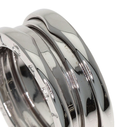 BVLGARI B.zero1 2 Band #49 Ring K18 White Gold Ladies [Used]