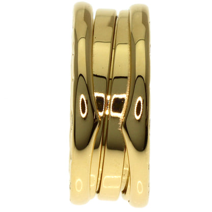 BVLGARI B.zero1 2 Band #49 Ring K18 Yellow Gold Ladies [Used]