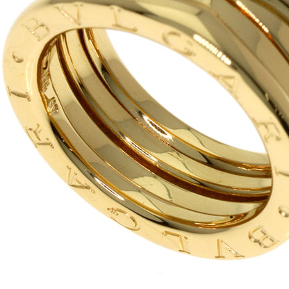 BVLGARI B.zero1 2 Band #49 Ring K18 Yellow Gold Ladies [Used]
