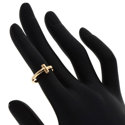 TIFFANY&Co. T one Ring K18 Pink Gold Ladies [Used]