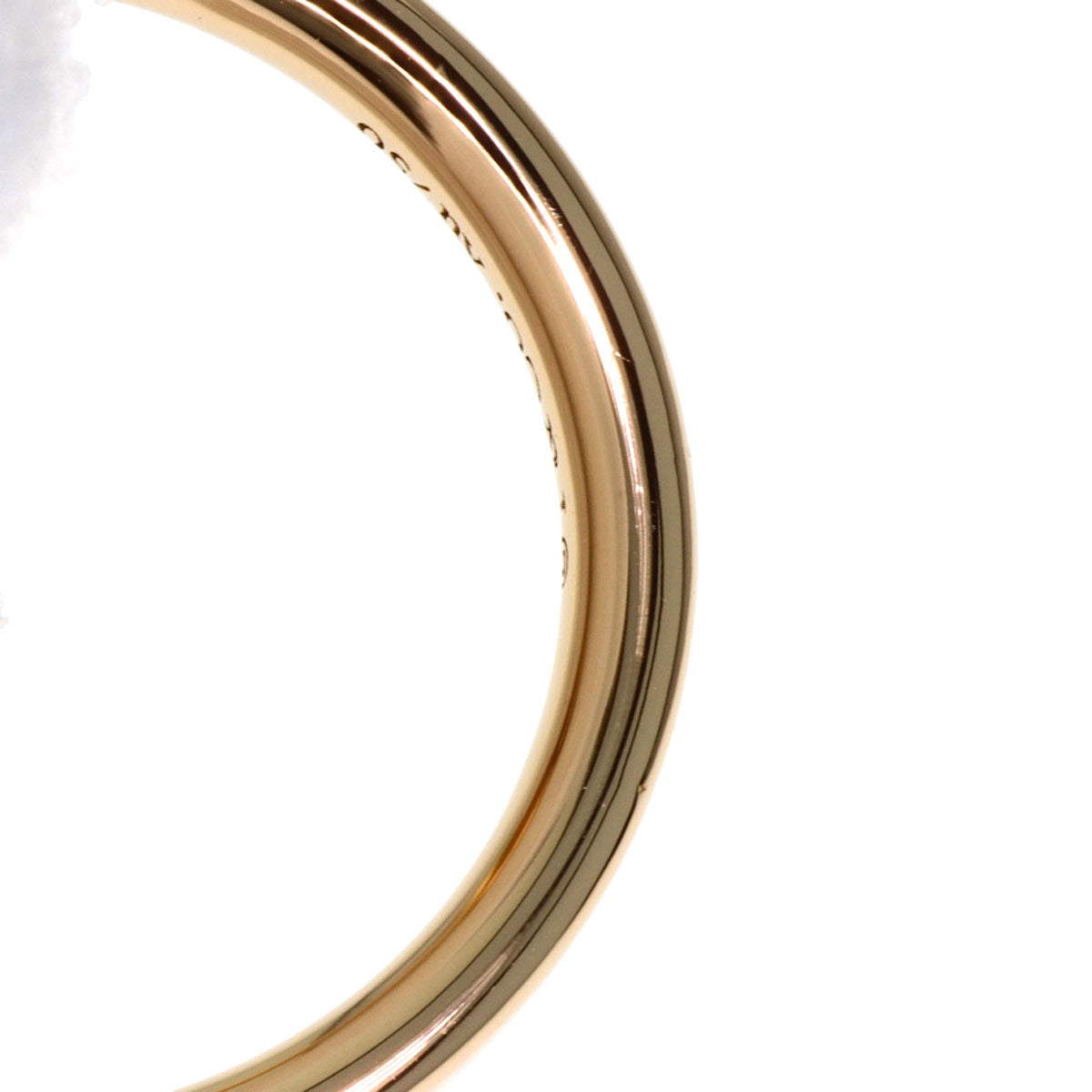 TIFFANY&Co. T one Ring K18 Pink Gold Ladies [Used]