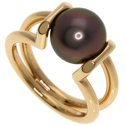 TIFFANY&Co. Hardware Pearl Pearl Ring K18 Pink Gold Ladies [Used]