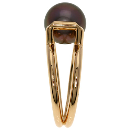 TIFFANY&Co. Hardware Pearl Pearl Ring K18 Pink Gold Ladies [Used]