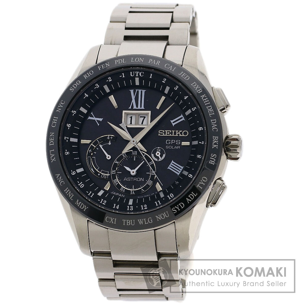 SEIKO Astron Watches SBXB137 8X42-0AB0-3 Titanium/Titanium mens