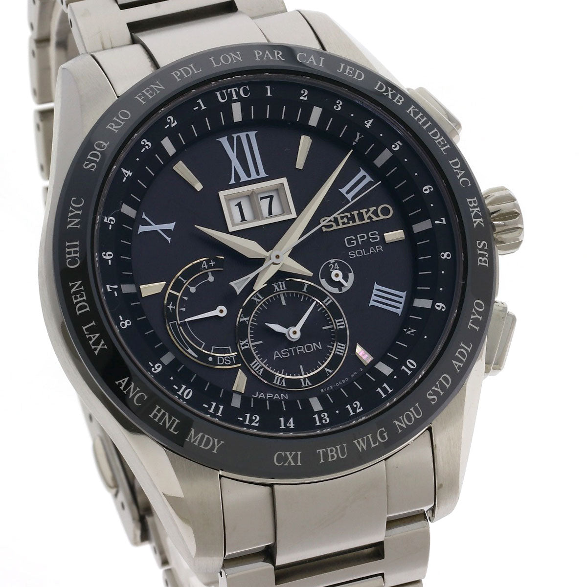 SEIKO Astron Watches SBXB137 8X42-0AB0-3 Titanium/Titanium mens