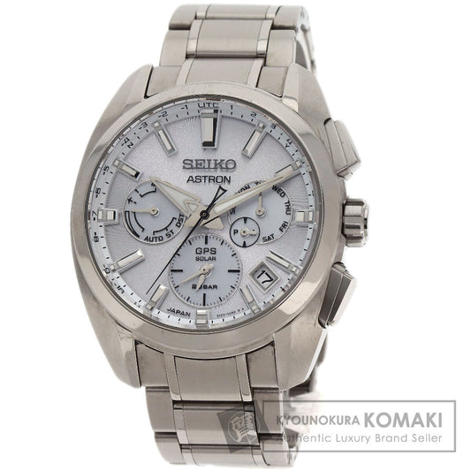 SEIKO Astron GPSSolar Powered Watches SBXC063 5X53-0AV0 Titanium/Titanium mens