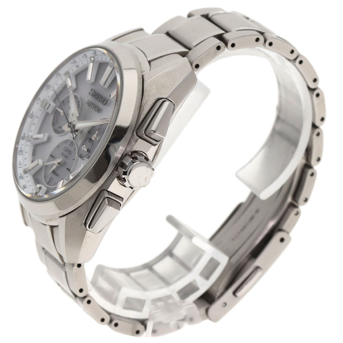 SEIKO Astron GPSSolar Powered Watches SBXC063 5X53-0AV0 Titanium/Titanium mens