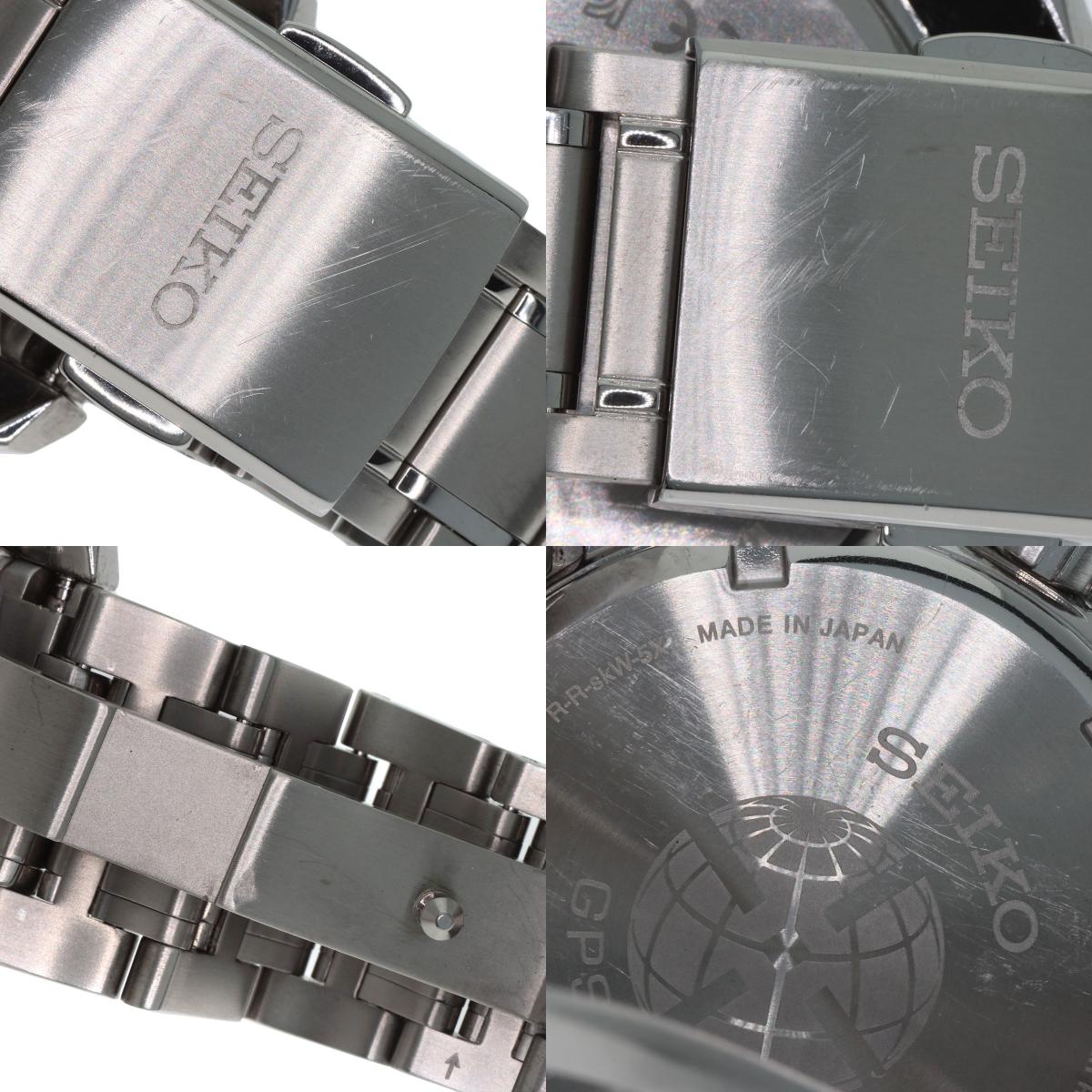 SEIKO Astron GPSSolar Powered Watches SBXC063 5X53-0AV0 Titanium/Titanium mens