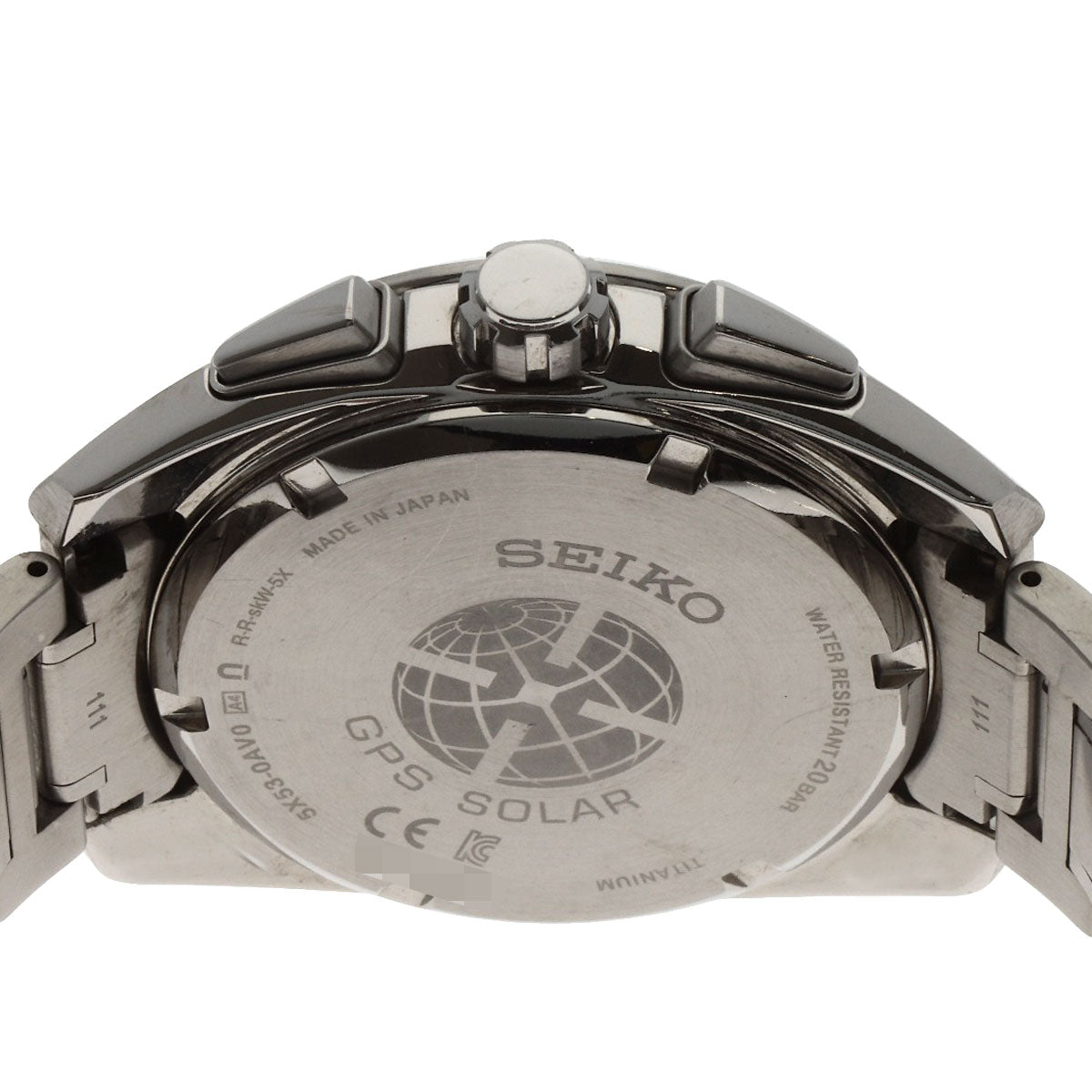 SEIKO Astron GPSSolar Powered Watches SBXC063 5X53-0AV0 Titanium/Titanium mens