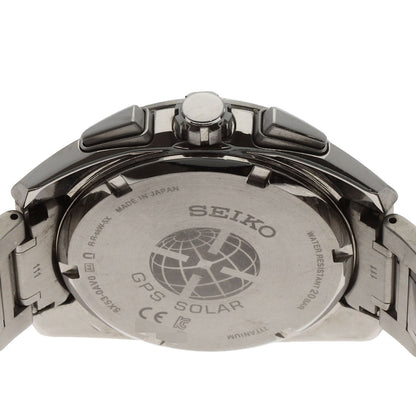 SEIKO Astron GPSSolar Powered Watches SBXC063 5X53-0AV0 Titanium/Titanium mens
