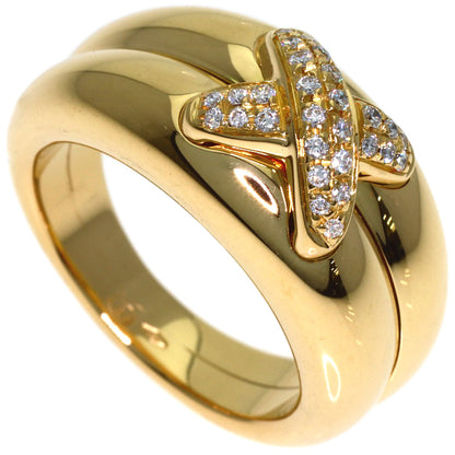 Chaumet Lian Diamond Ring K18 Yellow Gold Ladies [Used]