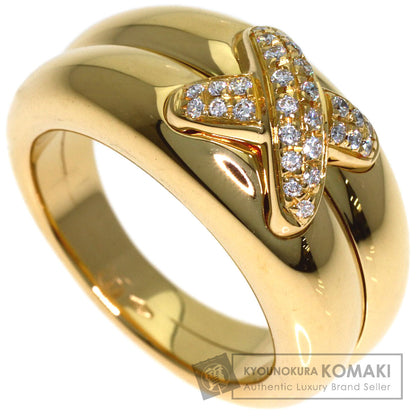 Chaumet Lian Diamond Ring K18 Yellow Gold Ladies [Used]