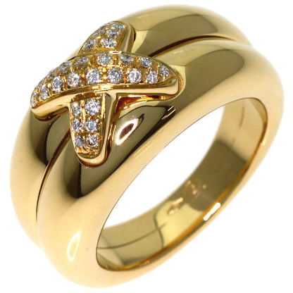 Chaumet Lian Diamond Ring K18 Yellow Gold Ladies [Used]