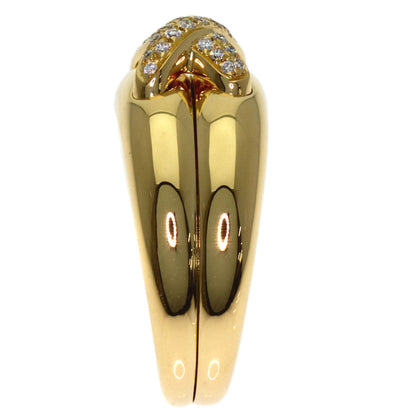 Chaumet Lian Diamond Ring K18 Yellow Gold Ladies [Used]