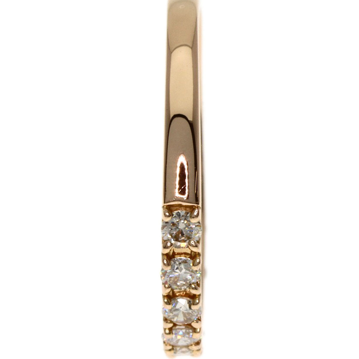 0.3ct Diamond Ring K18 Pink Gold 1.3g　Ladies