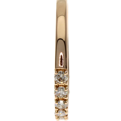 0.3ct Diamond Ring K18 Pink Gold 1.3g　Ladies