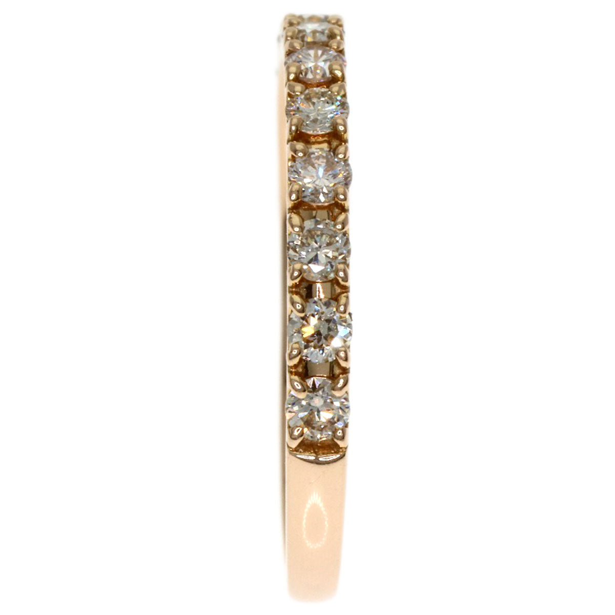 0.3ct Diamond Ring K18 Pink Gold 1.3g　Ladies