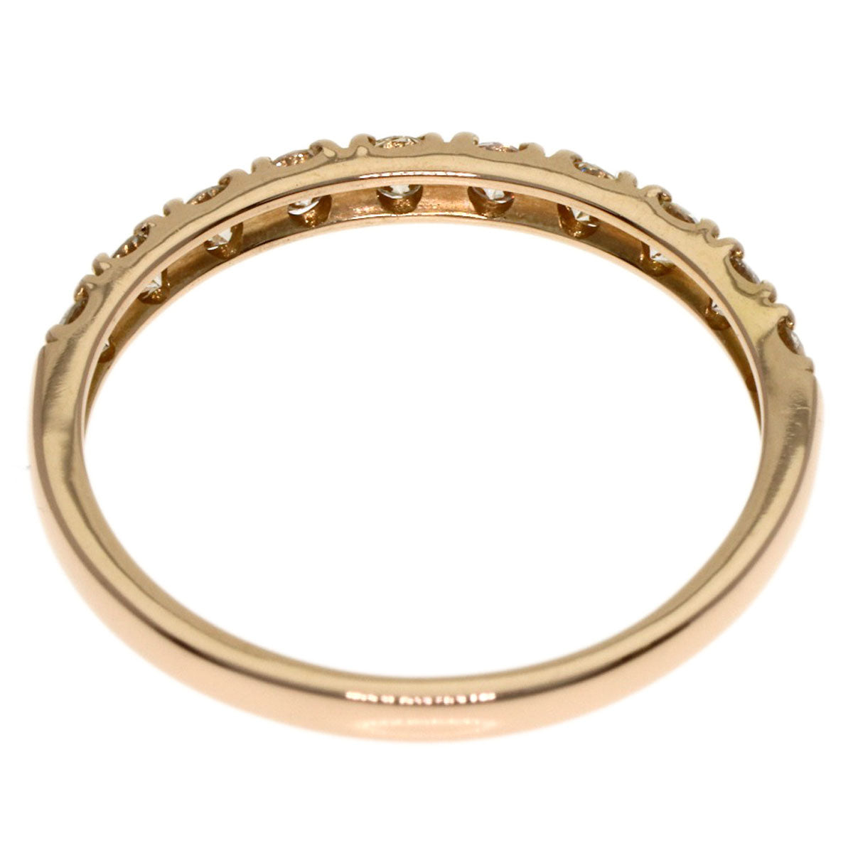 0.3ct Diamond Ring K18 Pink Gold 1.3g　Ladies