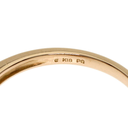 0.3ct Diamond Ring K18 Pink Gold 1.3g　Ladies
