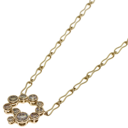 Kashikey Brown Diamond Necklace K18BG Ladies [Used]