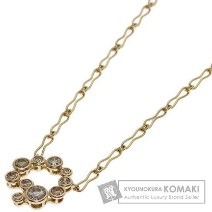 Kashikey Brown Diamond Necklace K18BG Ladies [Used]