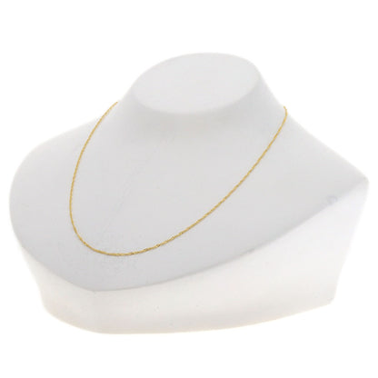 screw Necklace K18 Yellow Gold 1g　Ladies