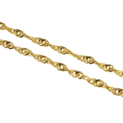 screw Necklace K18 Yellow Gold 4.3g　Ladies