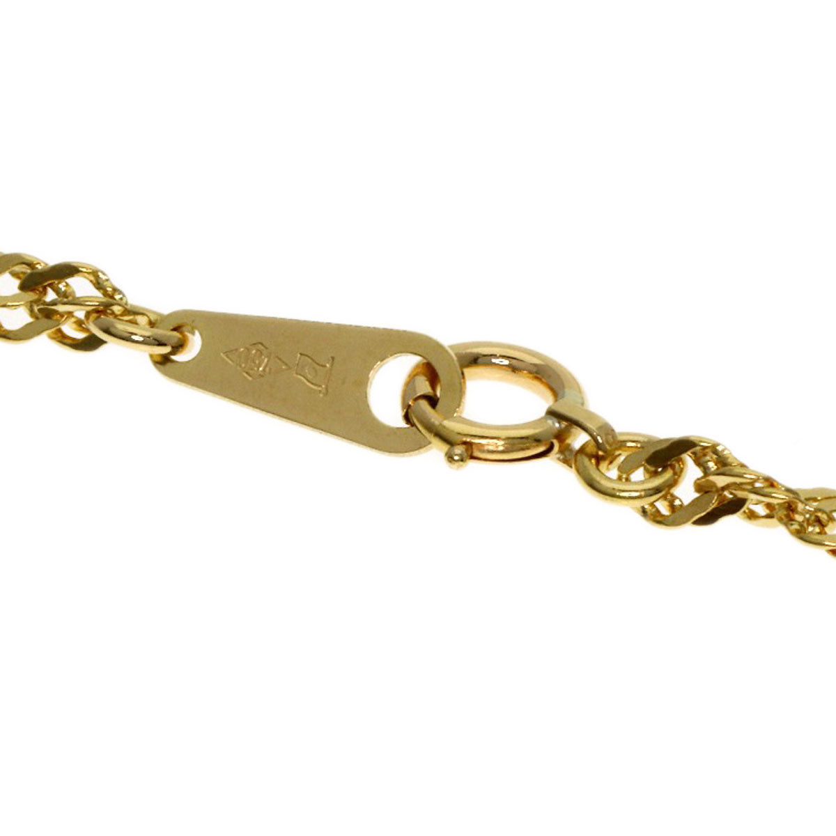 screw Necklace K18 Yellow Gold 4.3g　Ladies