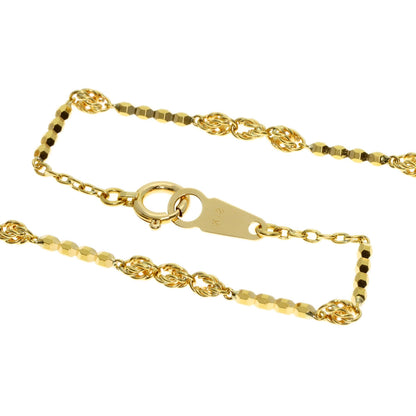 design Necklace K18 Yellow Gold 7g　Ladies