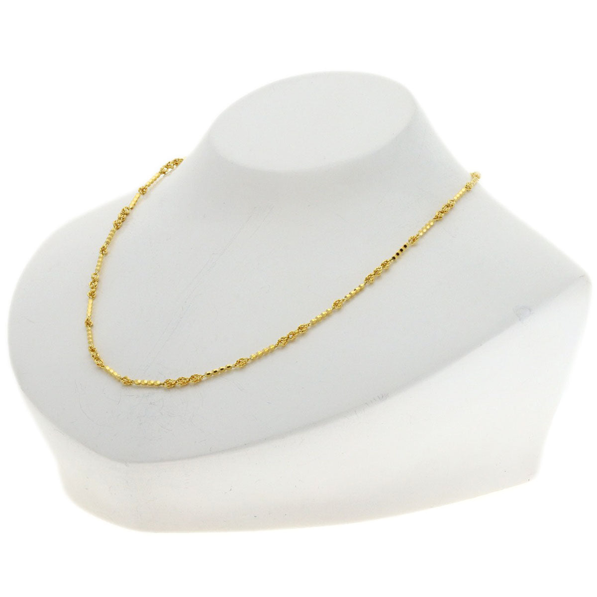 design Necklace K18 Yellow Gold 7g　Ladies