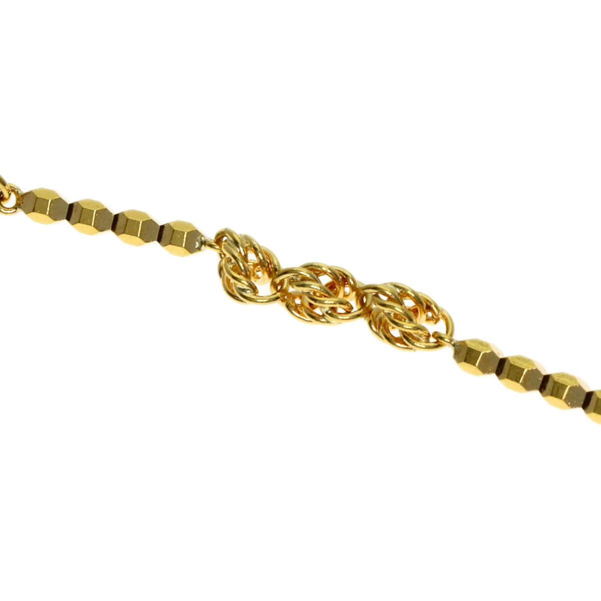 design Necklace K18 Yellow Gold 7g　Ladies