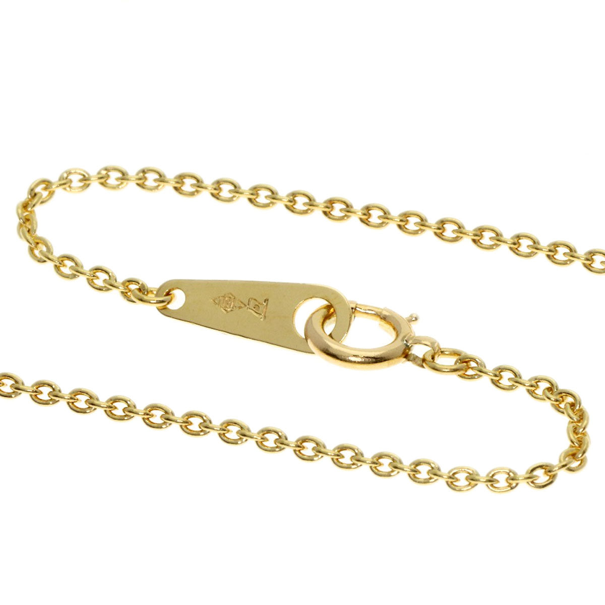 design Necklace K18 Yellow Gold 4.3g　Ladies