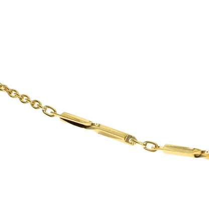 design Necklace K18 Yellow Gold 4.3g　Ladies
