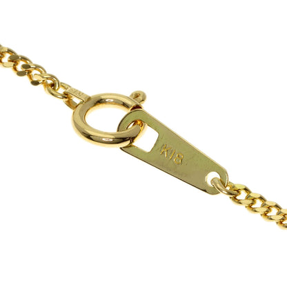 Owl Necklace K24 Yellow Gold 18K Yellow Gold 9.8g　Ladies