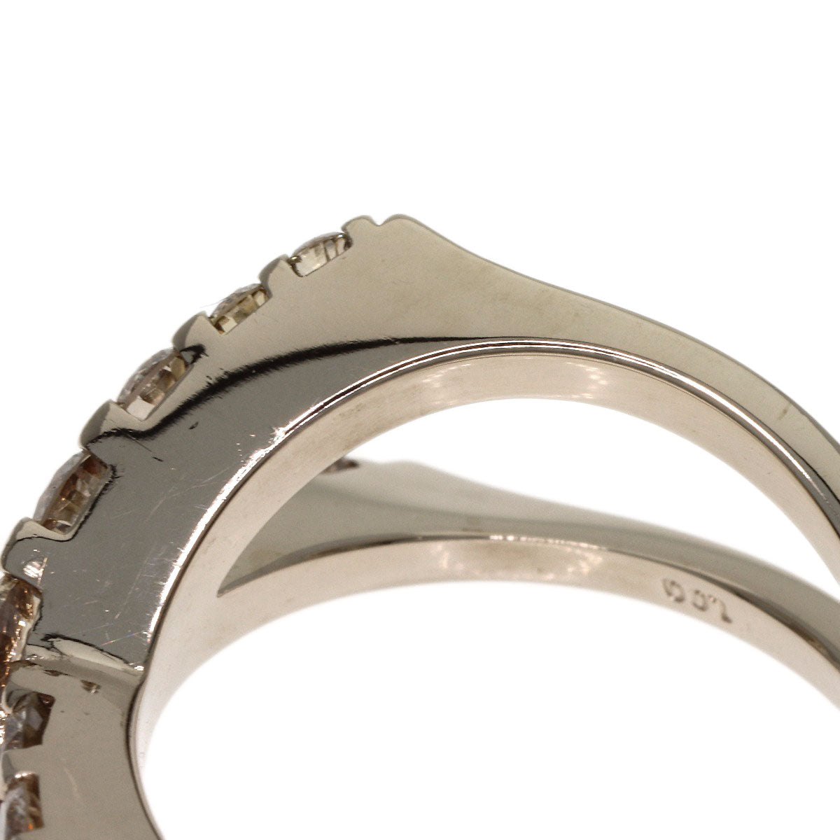 Kashikey Naked Brown Diamond Ring K18BG Ladies [Used]
