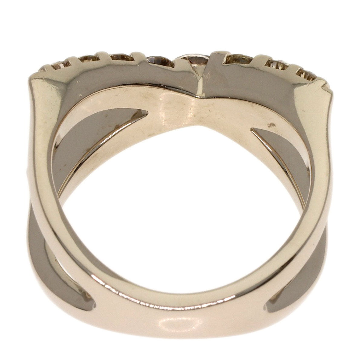 Kashikey Naked Brown Diamond Ring K18BG Ladies [Used]