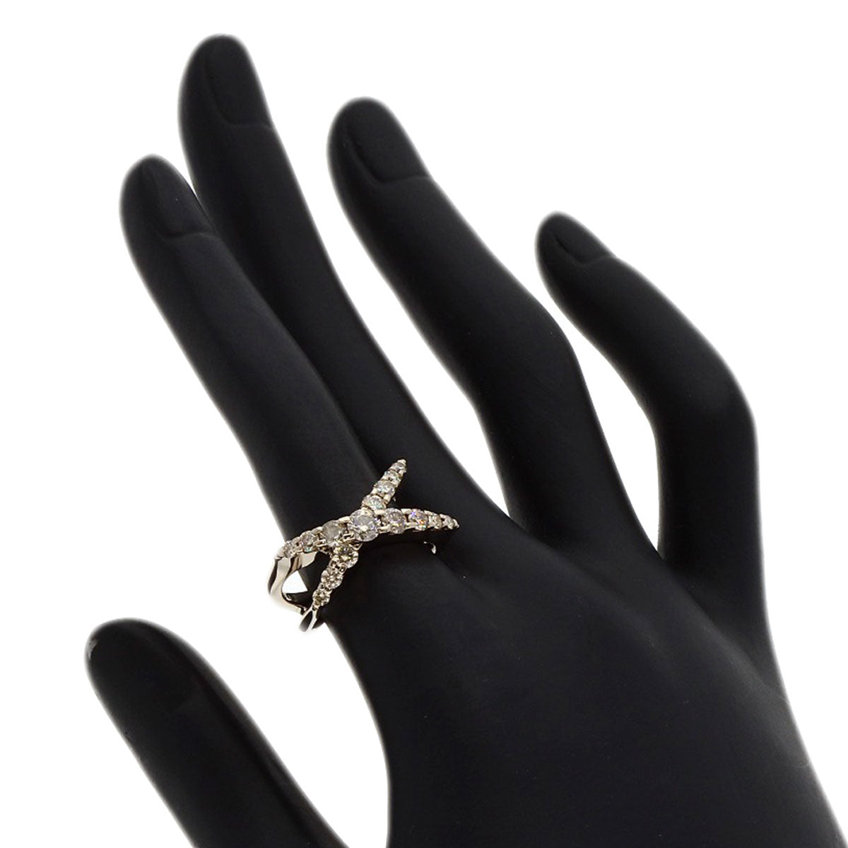 Kashikey Naked Brown Diamond Ring K18BG Ladies [Used]