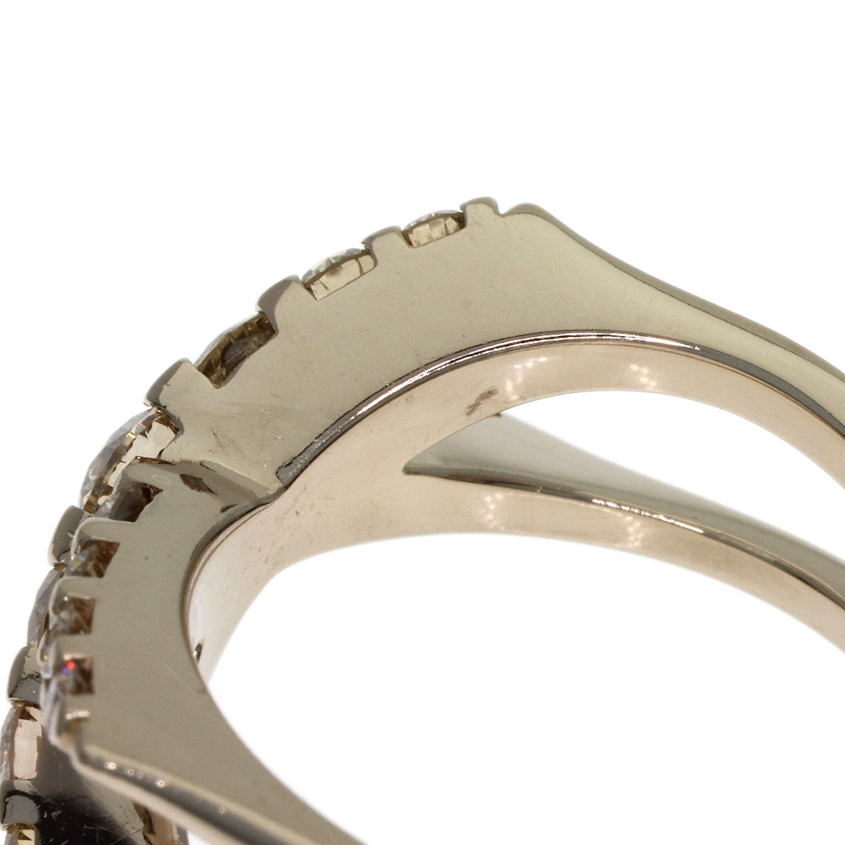 Kashikey Naked Brown Diamond Ring K18BG Ladies [Used]