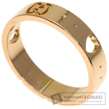GUCCI Icon # 9 Ring K18 Pink Gold Ladies [Used]