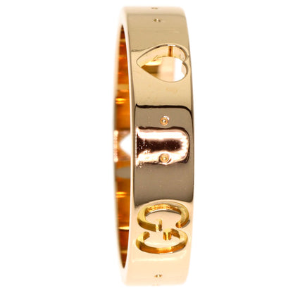 GUCCI Icon # 9 Ring K18 Pink Gold Ladies [Used]