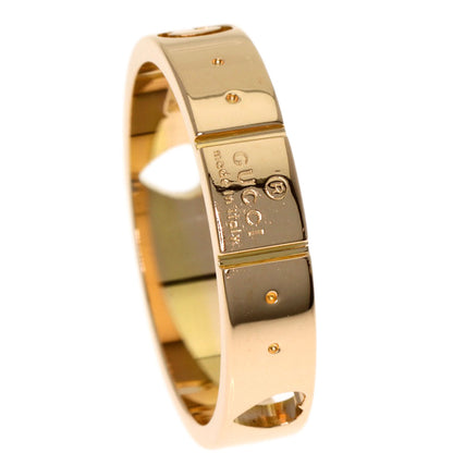 GUCCI Icon # 9 Ring K18 Pink Gold Ladies [Used]