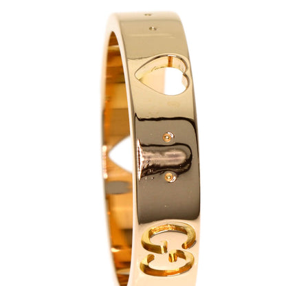 GUCCI Icon # 9 Ring K18 Pink Gold Ladies [Used]