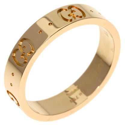 GUCCI Icon # 11 Ring K18 Pink Gold Ladies [Used]