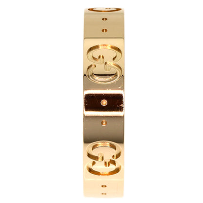 GUCCI Icon # 11 Ring K18 Pink Gold Ladies [Used]