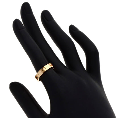 GUCCI Icon # 11 Ring K18 Pink Gold Ladies [Used]