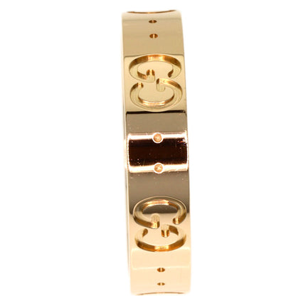 GUCCI Icon # 11 Ring K18 Pink Gold Ladies [Used]