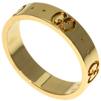 GUCCI Icon # 9 Ring K18 Yellow Gold Ladies [Used]