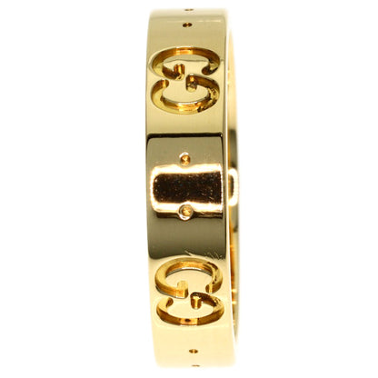 GUCCI Icon # 9 Ring K18 Yellow Gold Ladies [Used]