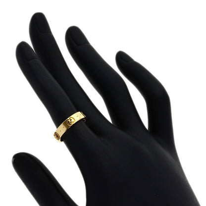 GUCCI Icon # 9 Ring K18 Yellow Gold Ladies [Used]