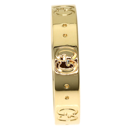 GUCCI Icon # 12 Ring K18 Yellow Gold Ladies [Used]